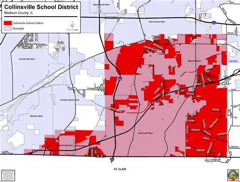 Collinsville School District Map