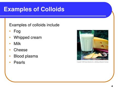 Colloid Fluid Examples