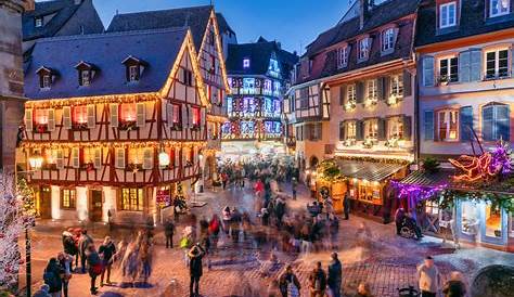 Colmar, France December 1,2019 Christmas Market In The