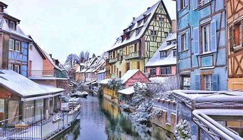 Colmar, France in winter ArchitecturalRevival