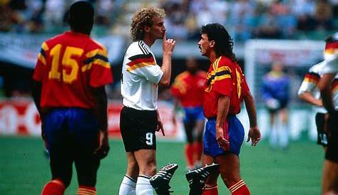 Rating del partido Alemania vs. Colombia en Italia 90