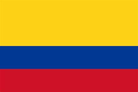 colombia flag printable