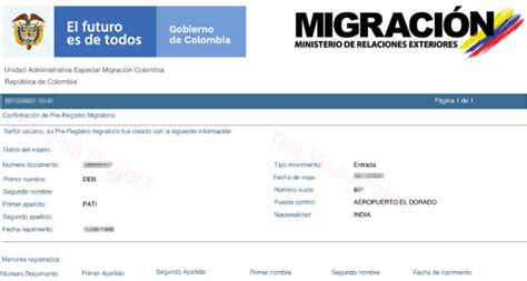colombia migracion check in