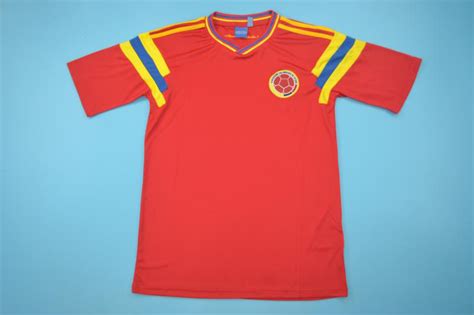 colombia national soccer team jersey 1990