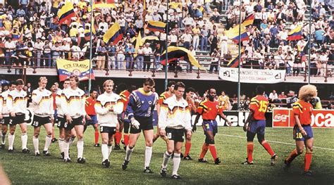 colombia vs alemania alineaciones 1990