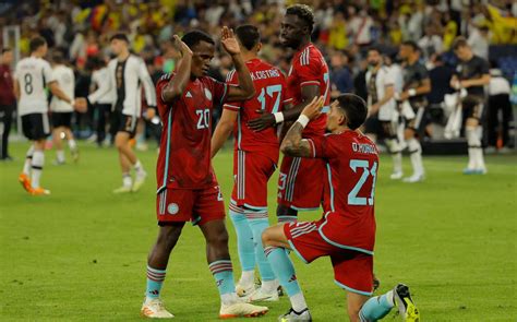 colombia vs alemania amistoso