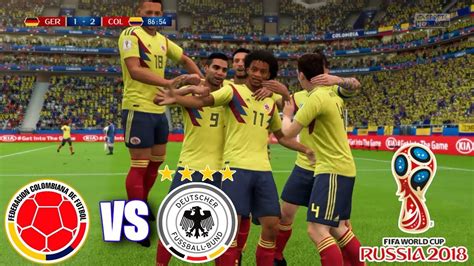 colombia vs alemania futbol