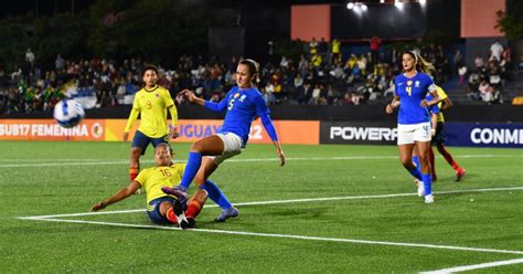 colombia vs brasil femenino sub 17 en vivo