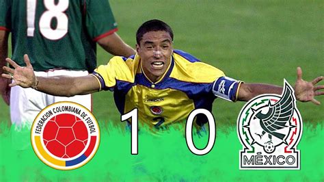 colombia vs mexico 2001