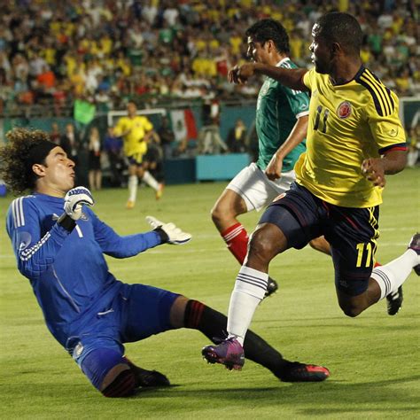 colombia vs mexico soccer head to head