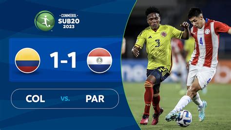 colombia vs paraguay resumen