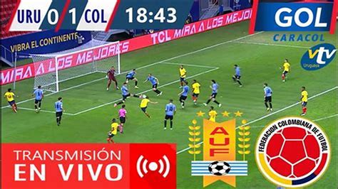 colombia vs uruguay caracol en vivo