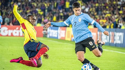 colombia vs uruguay futbol