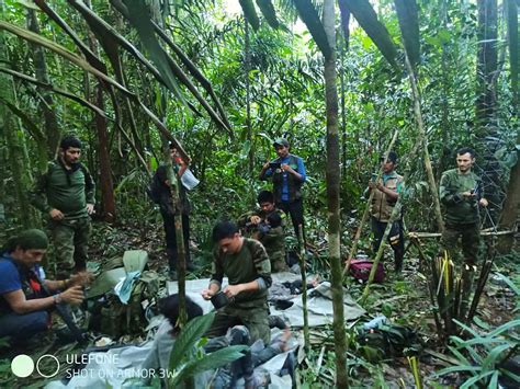 colombian children found in jungle