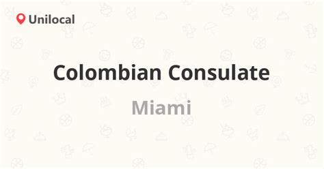 colombian embassy miami appointment