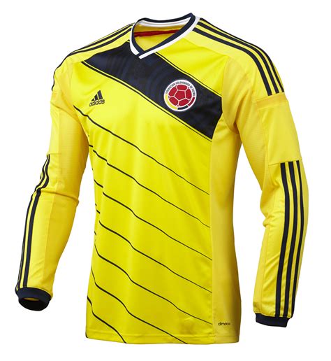 colombian soccer uniforms history