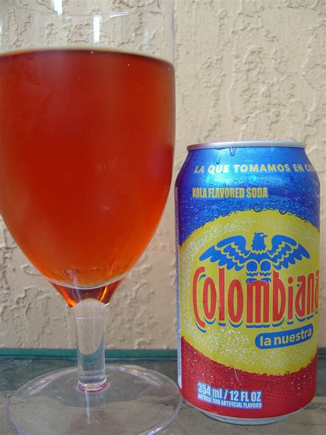 colombiana soda and beer