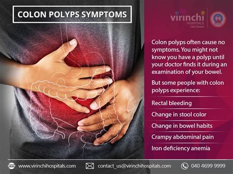 colon polyps symptoms signs