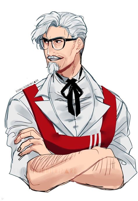 colonel sanders anime