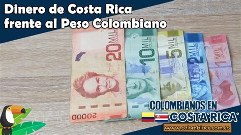 colones costarricenses a pesos colombianos