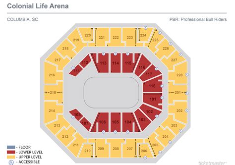 colonial life arena seating capacity