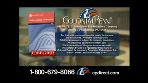 colonial penn program life insurance cost