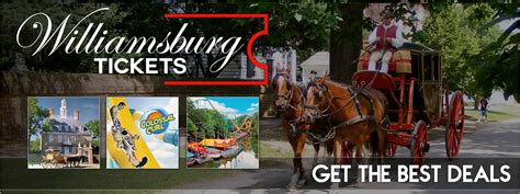 colonial williamsburg busch gardens tickets