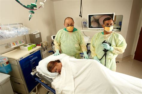 colonoscopy at the hospital