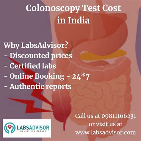 colonoscopy cost in india