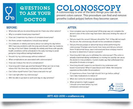 colonoscopy frequently asked questions