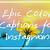 color captions for instagram