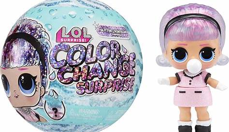 LOL Surprise Color Change Dolls with 7 Surprises Including Outfit and