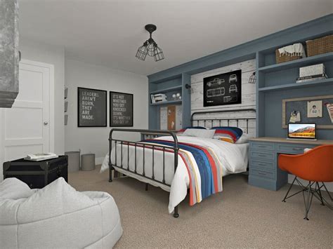 color and decor for student bedroom