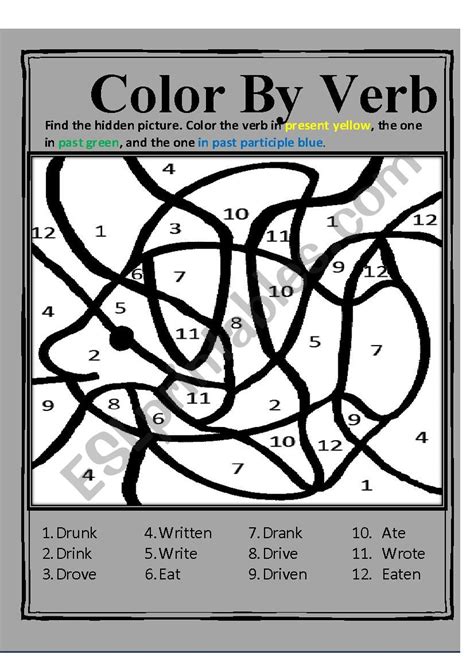 color as a verb
