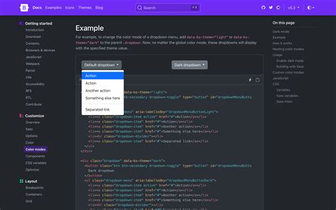 color bootstrap 5.3