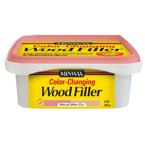 color changing wood filler