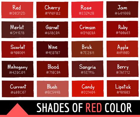 color code for red in html