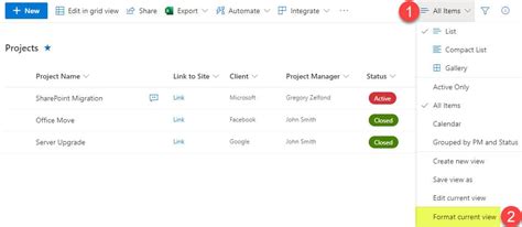 color code rows in sharepoint list