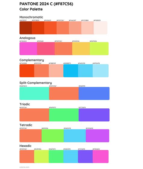 color codes of 2024