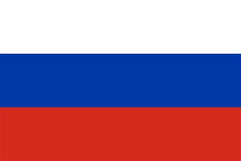 color de la bandera de rusia