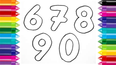 Color Draw Numbers