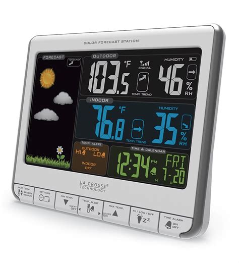 color forecast weather station