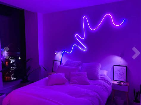Color Lighting in Bedroom