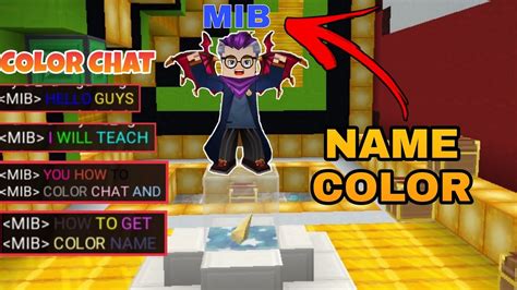 color name code for blockman go