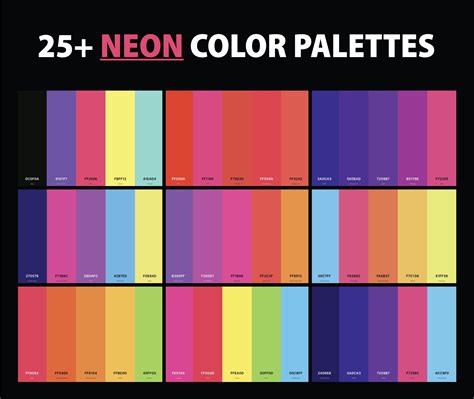 color neon code