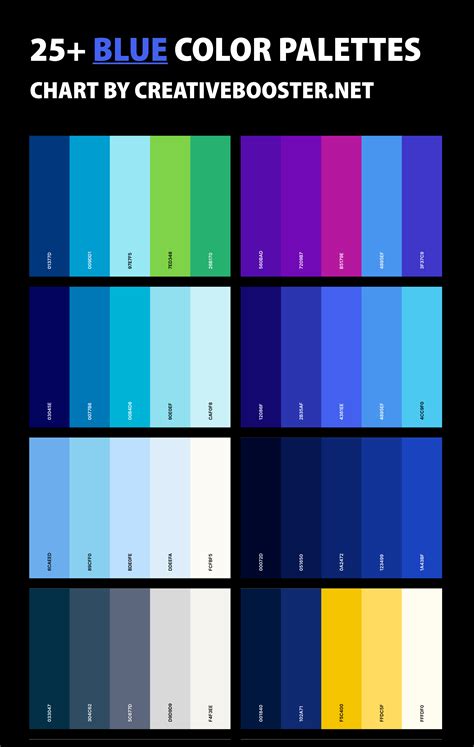 Color Palette Blue Code