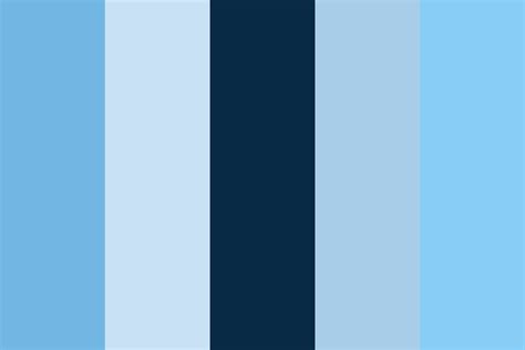 color palette blue pastel