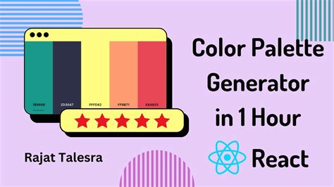 Color Palette Generator React