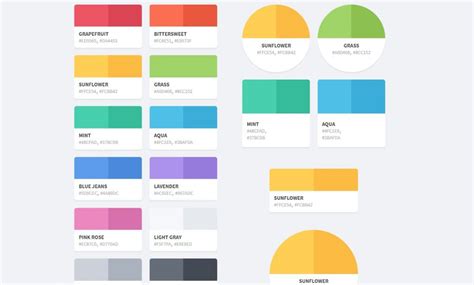 color palette html
