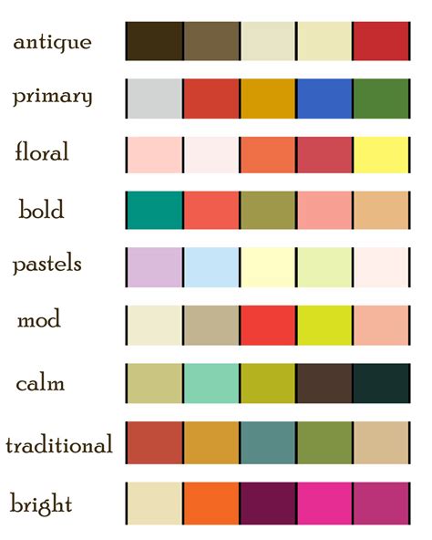 color palette ideas